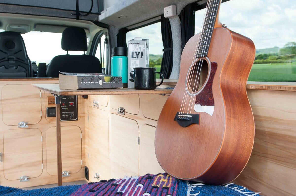 Interior of a love Campers conversion