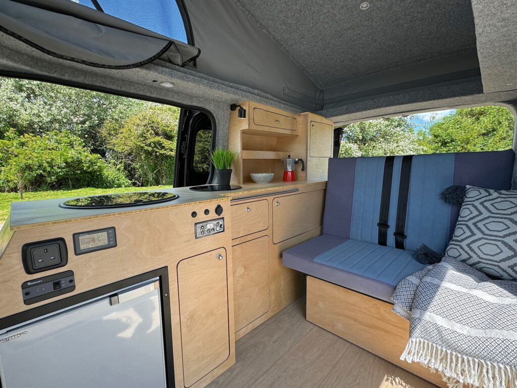 4 berth electric campervan design